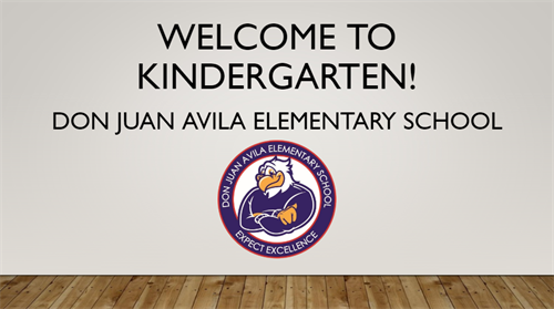 Don Juan Avila Elementary School - Registration 2023-2024